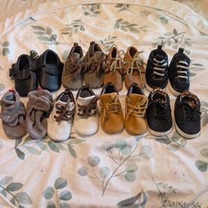 Bundle Baby Boy Shoes 12 Month Sneakers Zutano Booties Fila Tennis Shoes